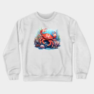 Red Crab Crewneck Sweatshirt